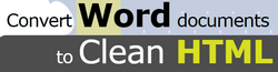 word 2 clean html(另開新視窗)